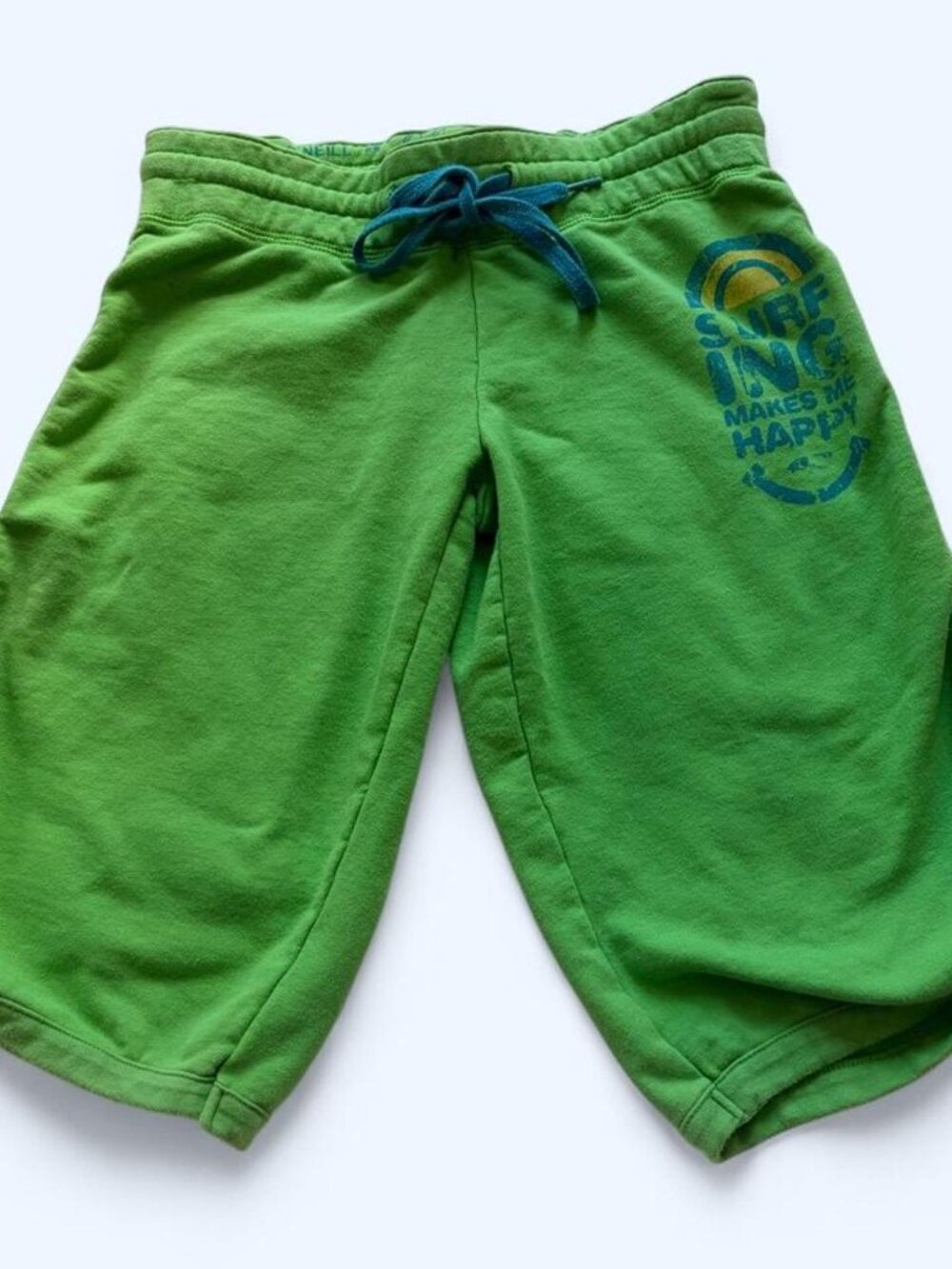 O’Neill Y2K Green Surf Graphic Capri Sweatpants Size S